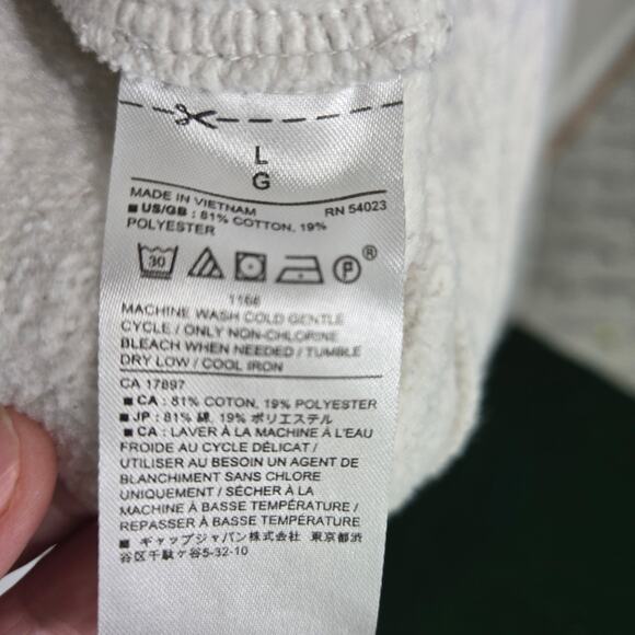 Banana Republic Men's Pullover Sweatshirt. Size Large. - Picture 4 of 4